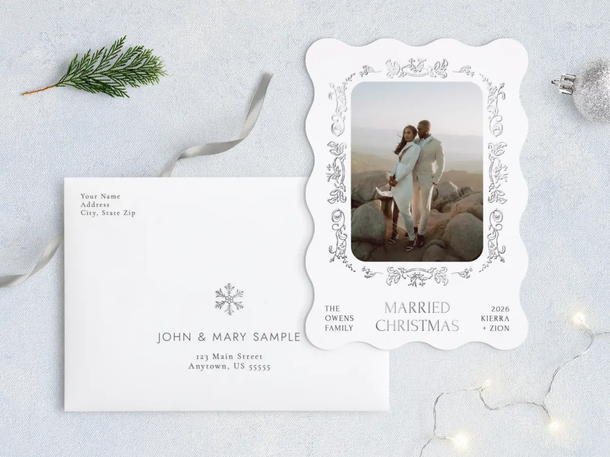 Front with Envelope Design