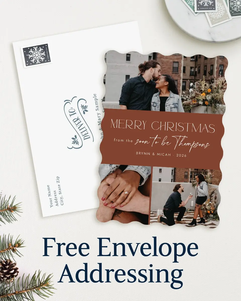 Wavy Christmas Cards