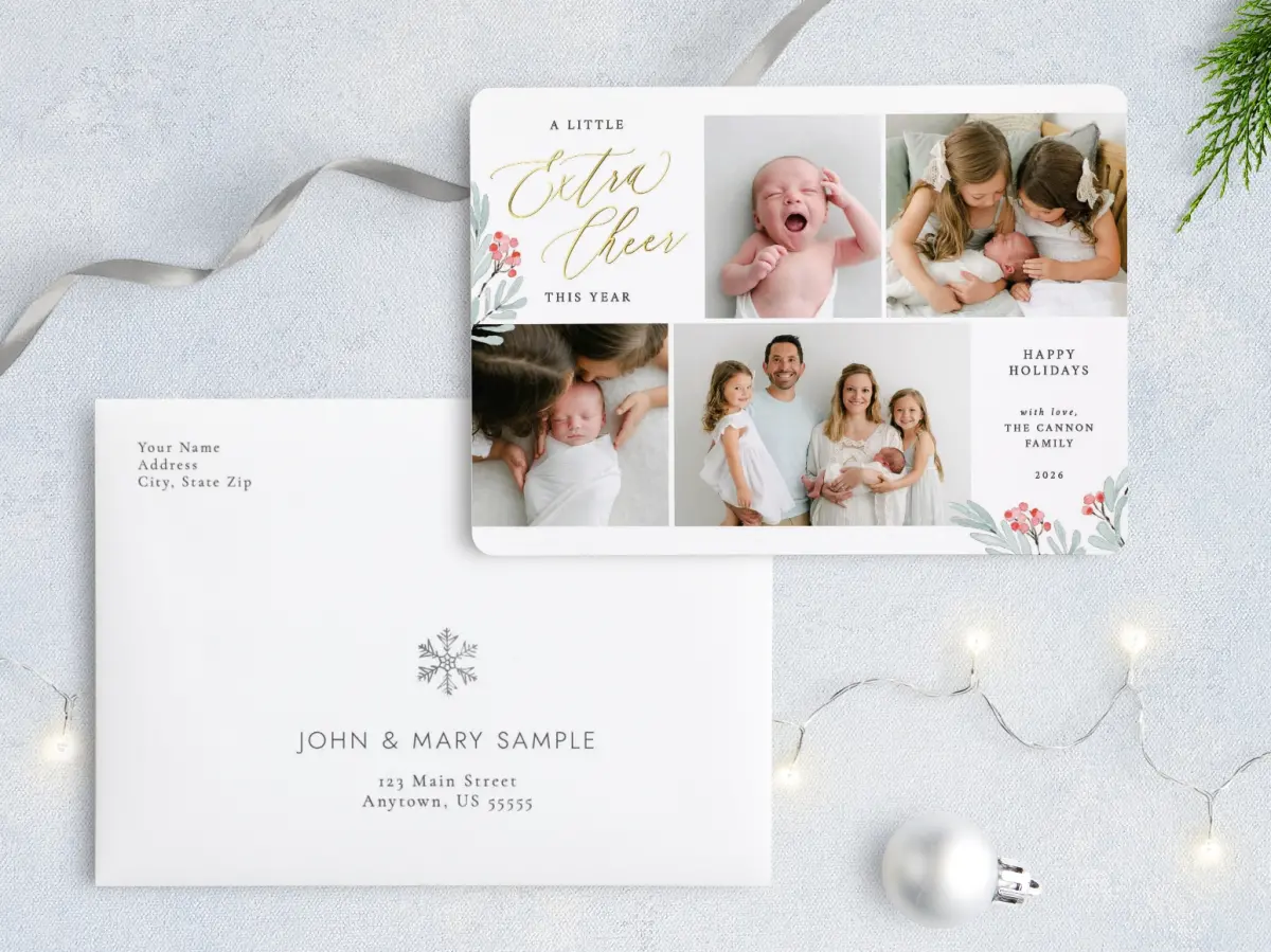 Front with Envelope Design