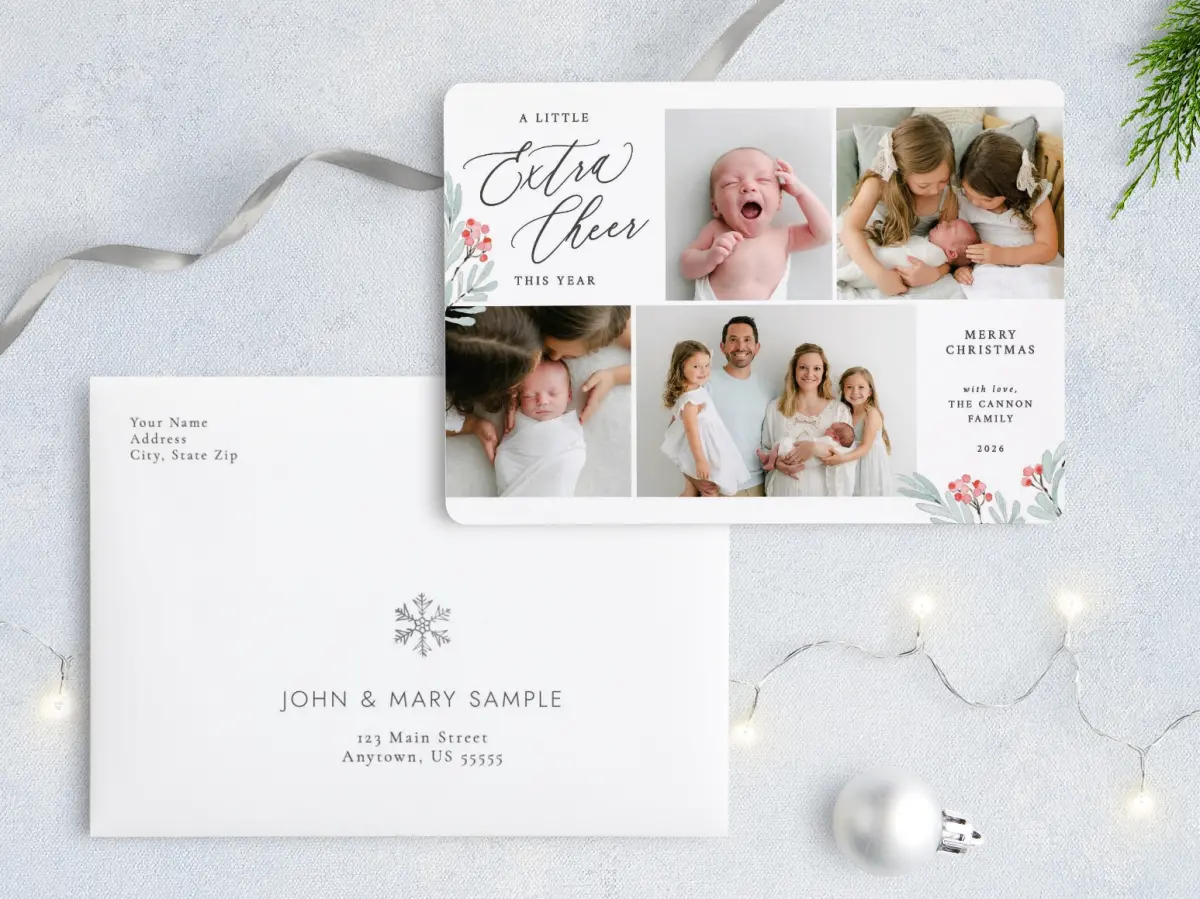 Front with Envelope Design