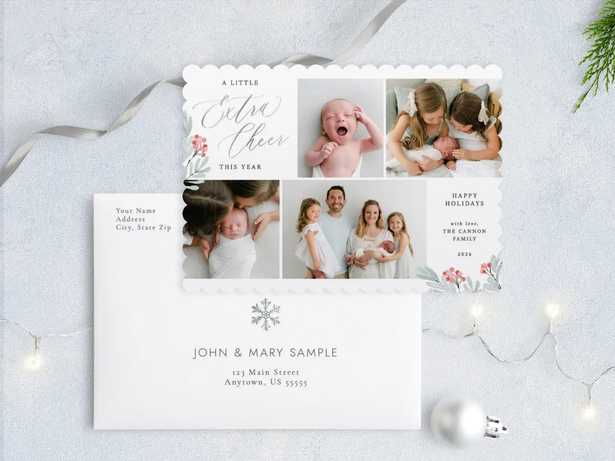Front with Envelope Design
