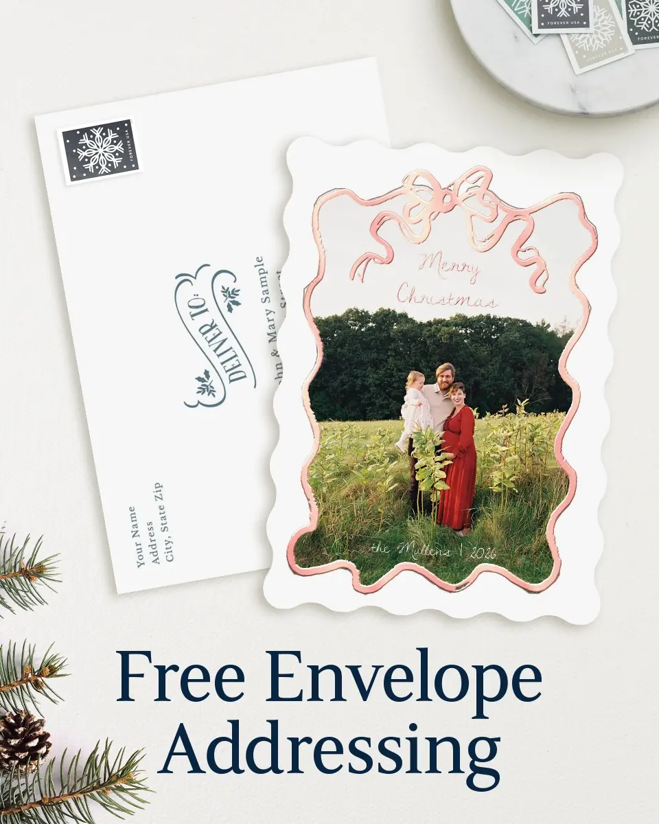 Wavy Christmas Cards