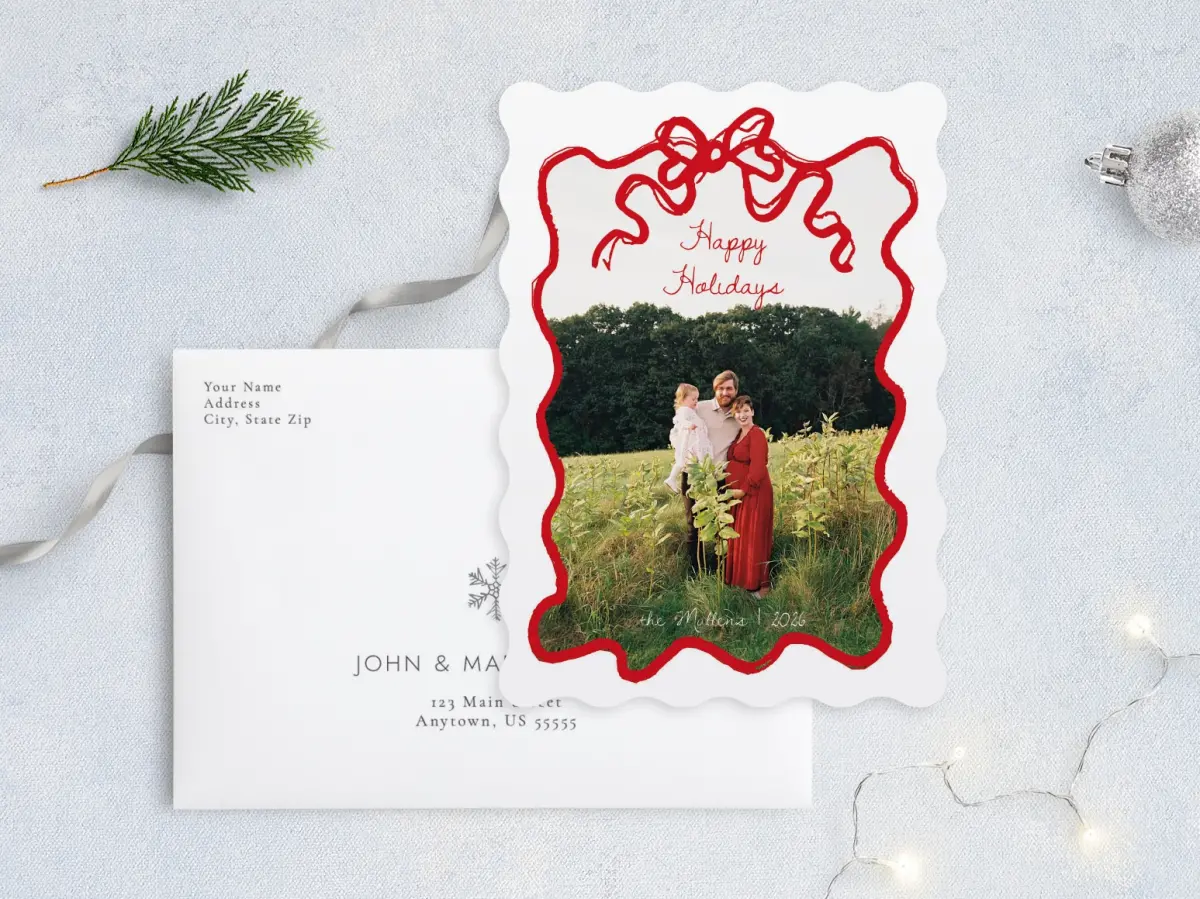 Front with Envelope Design