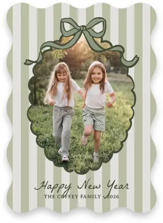 Coquette Christmas Christmas Card Design
