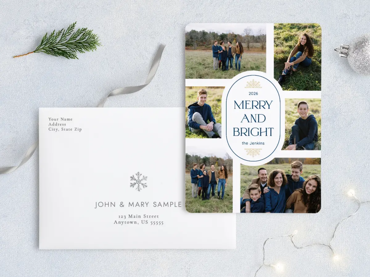 Front with Envelope Design