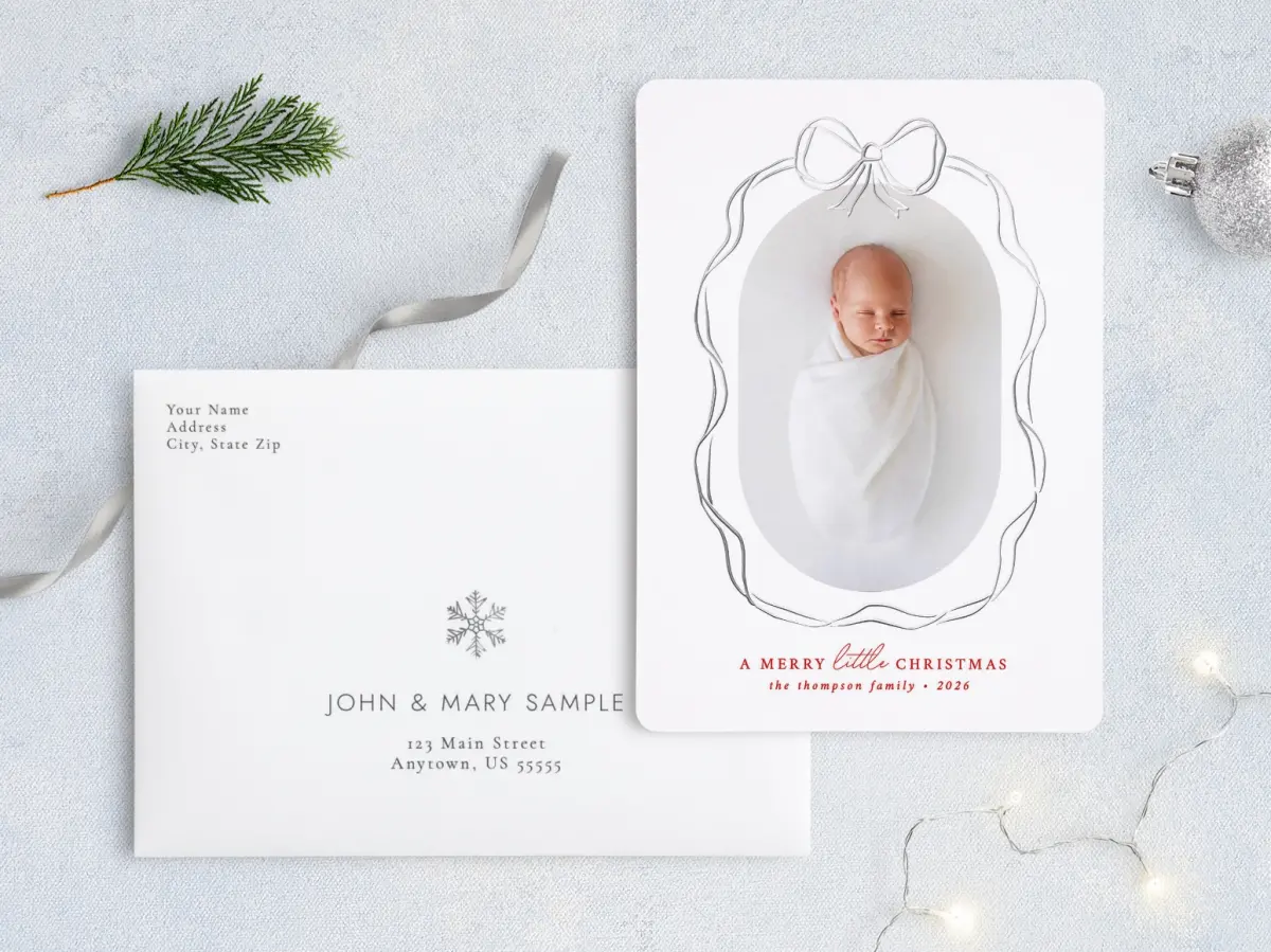 Front with Envelope Design