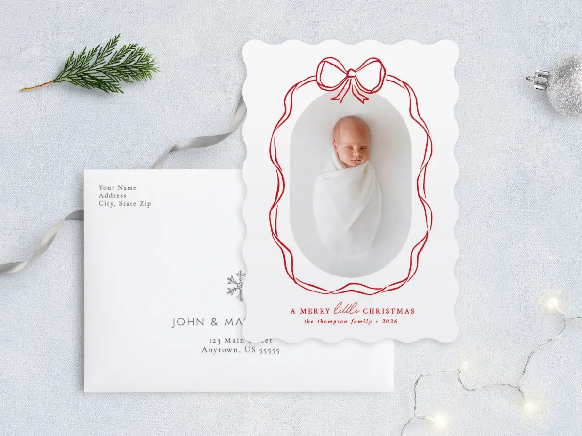 Front with Envelope Design