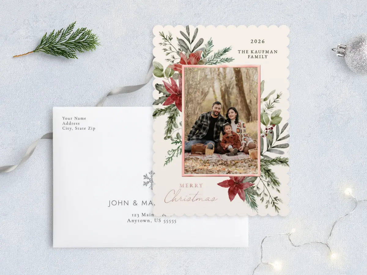Front with Envelope Design