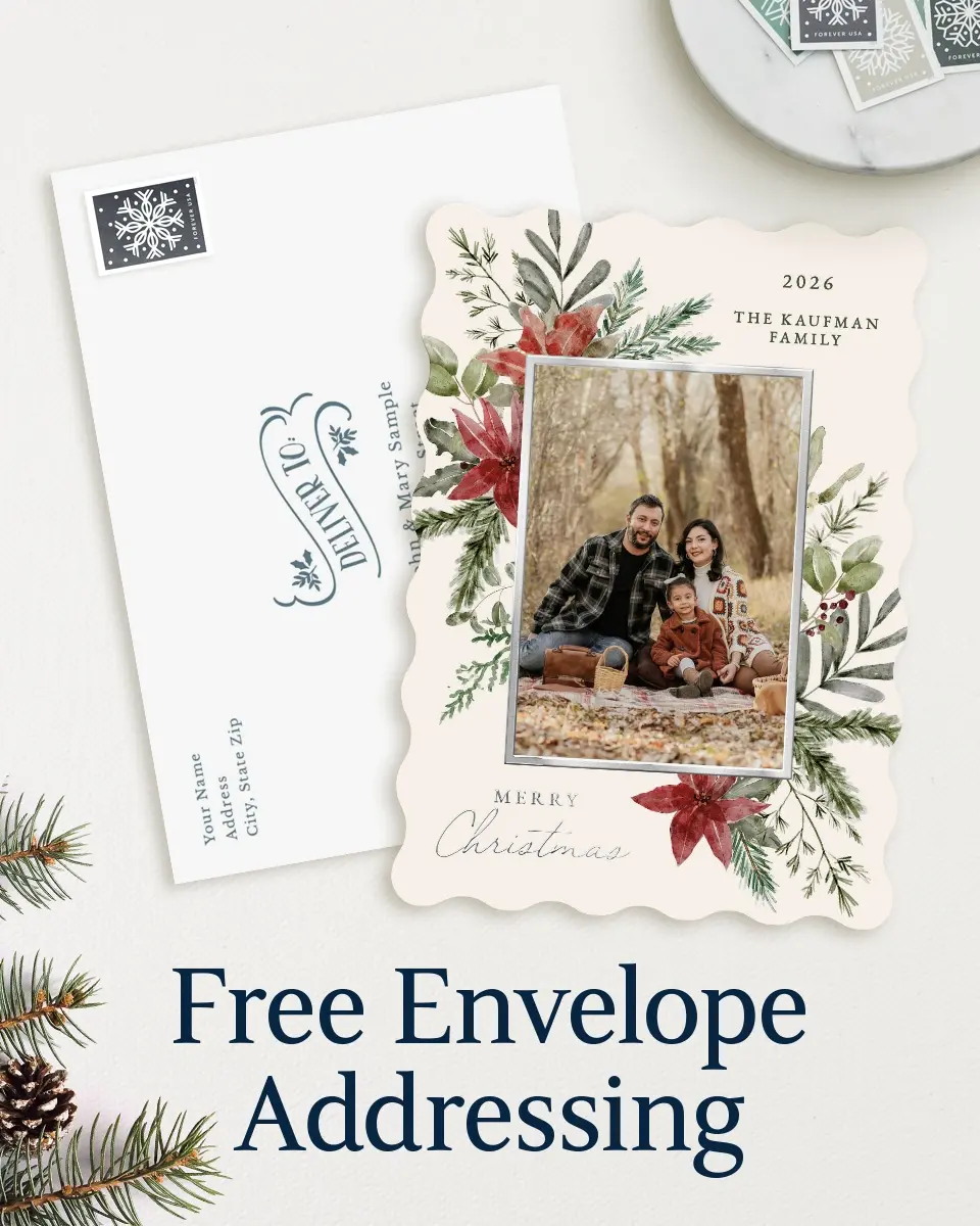 Wavy Christmas Cards