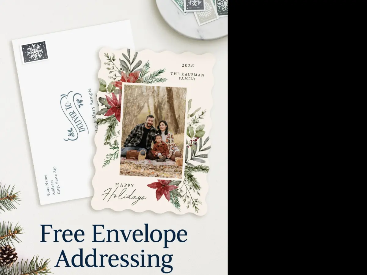 Wavy Christmas Cards