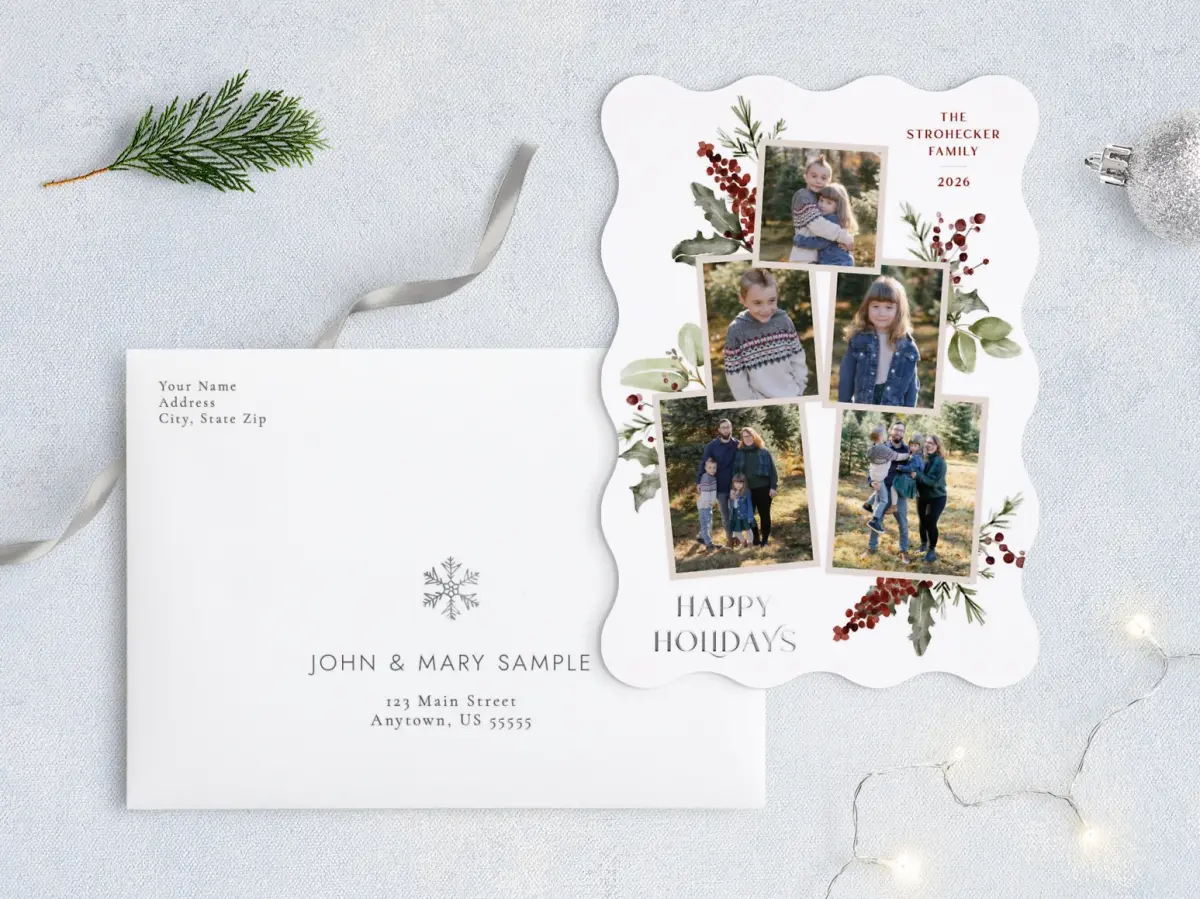 Front with Envelope Design