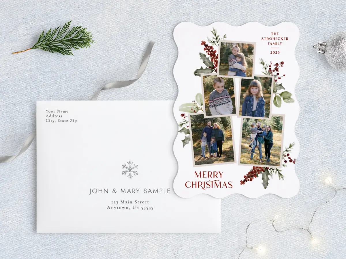 Front with Envelope Design