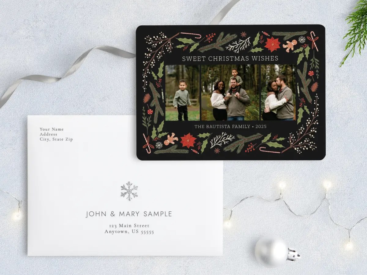 Front with Envelope Design