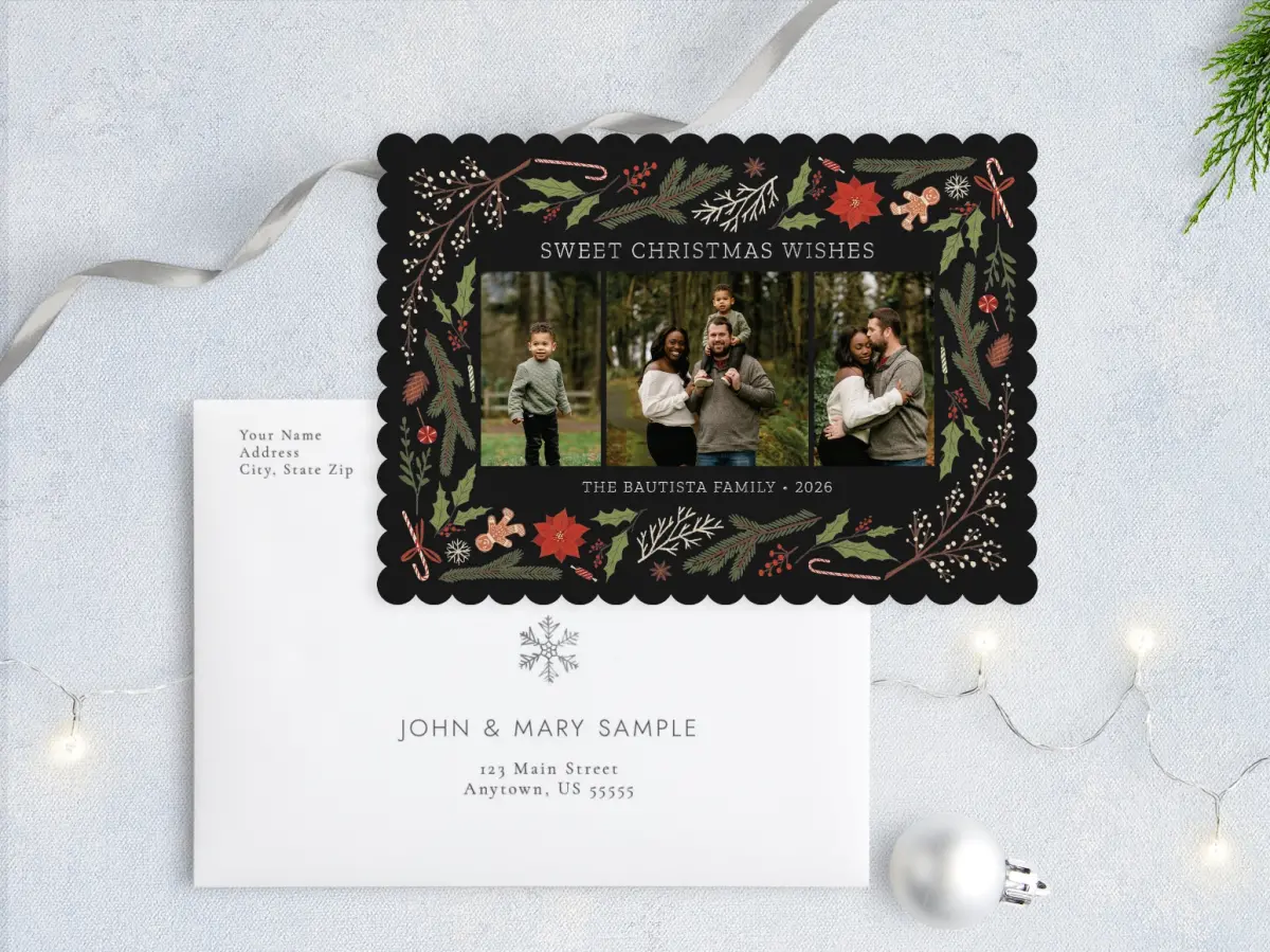 Front with Envelope Design