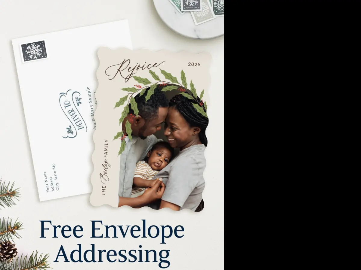 Wavy Christmas Cards