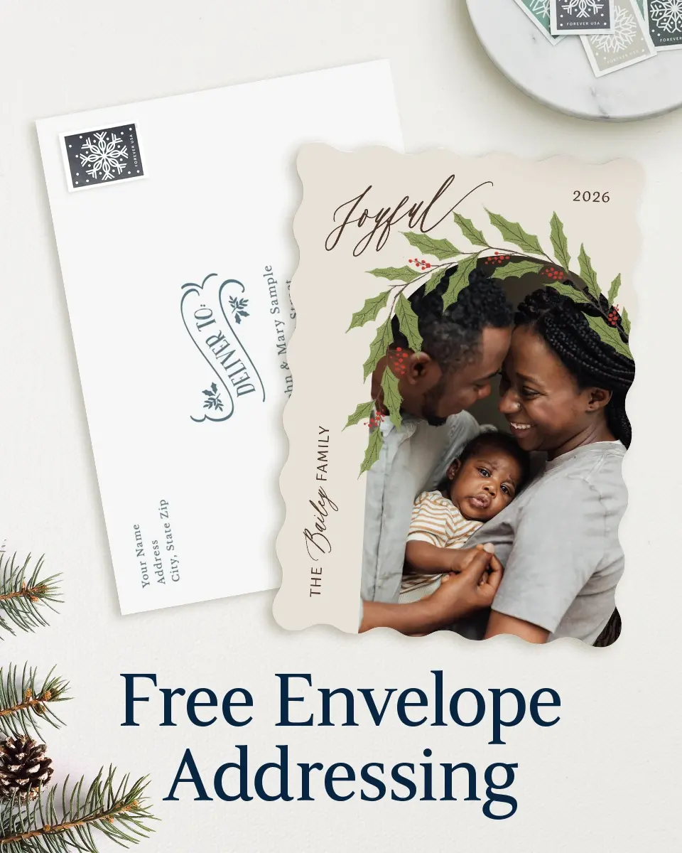 Wavy Christmas Cards
