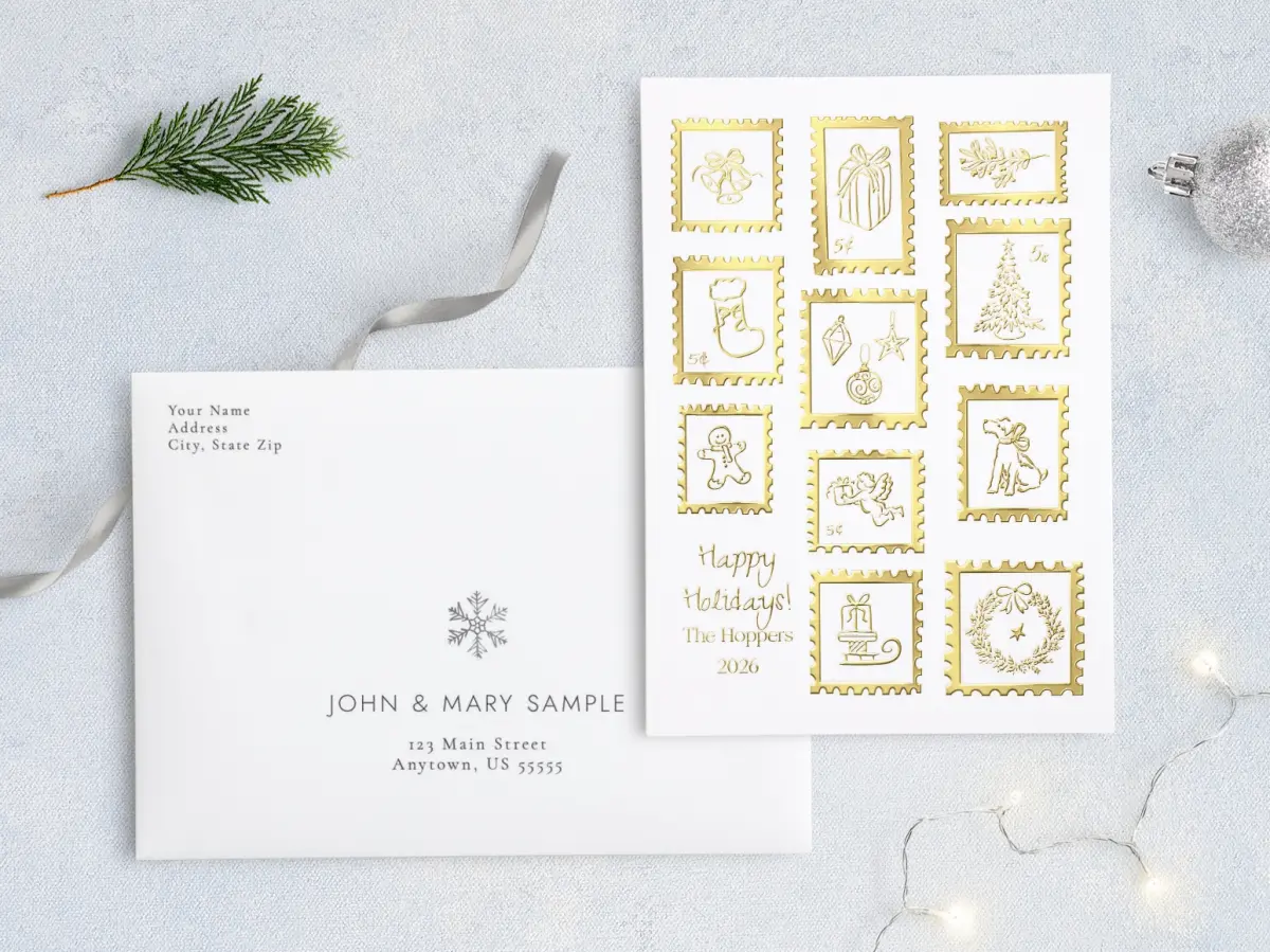 Front with Envelope Design