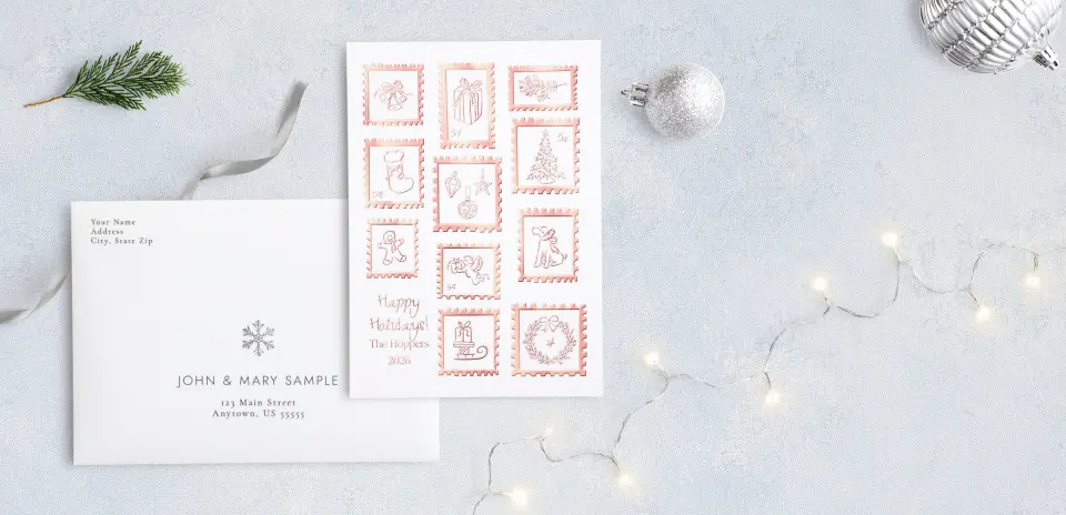 Front with Envelope Design