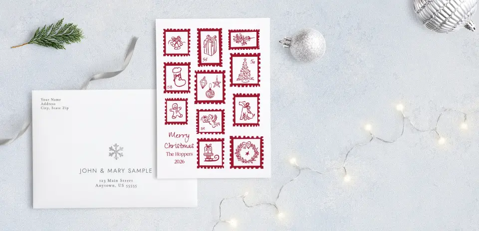 Front with Envelope Design