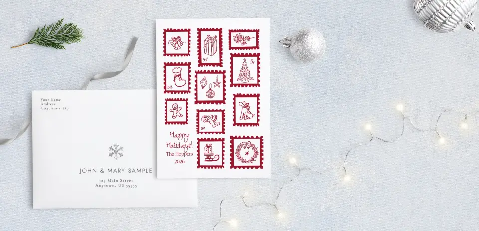 Front with Envelope Design