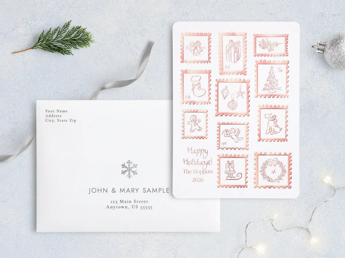 Front with Envelope Design