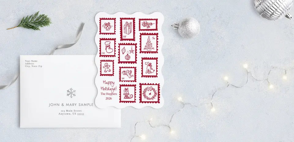 Front with Envelope Design