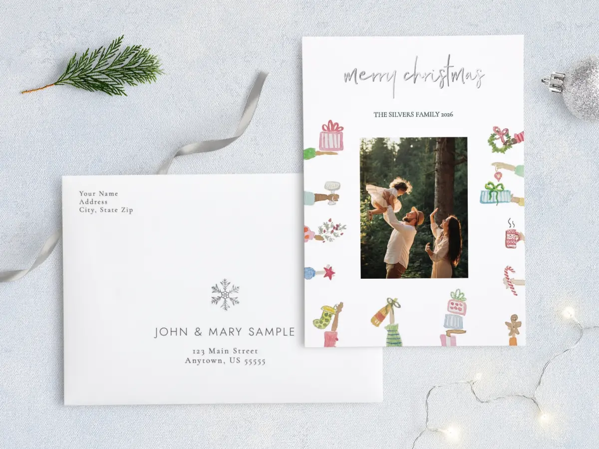 Front with Envelope Design