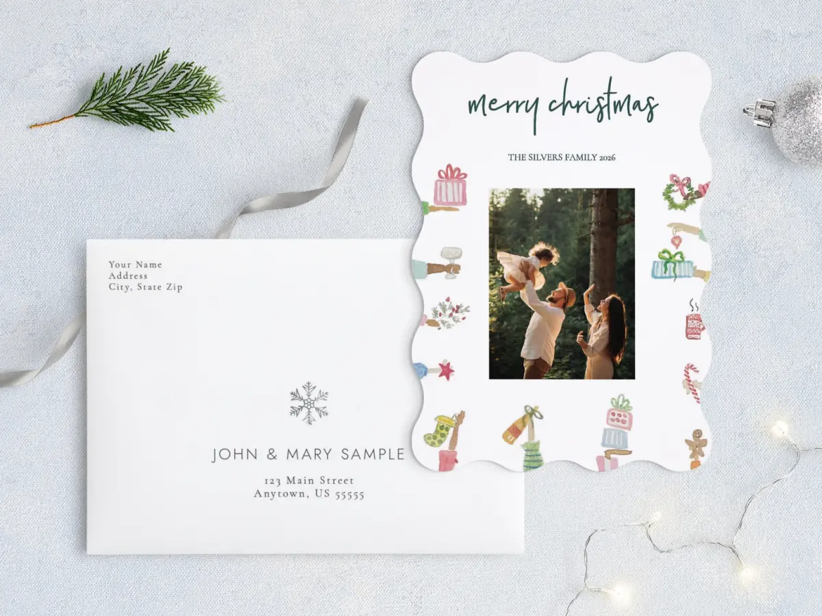Front with Envelope Design
