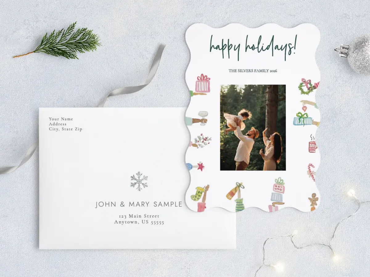 Front with Envelope Design