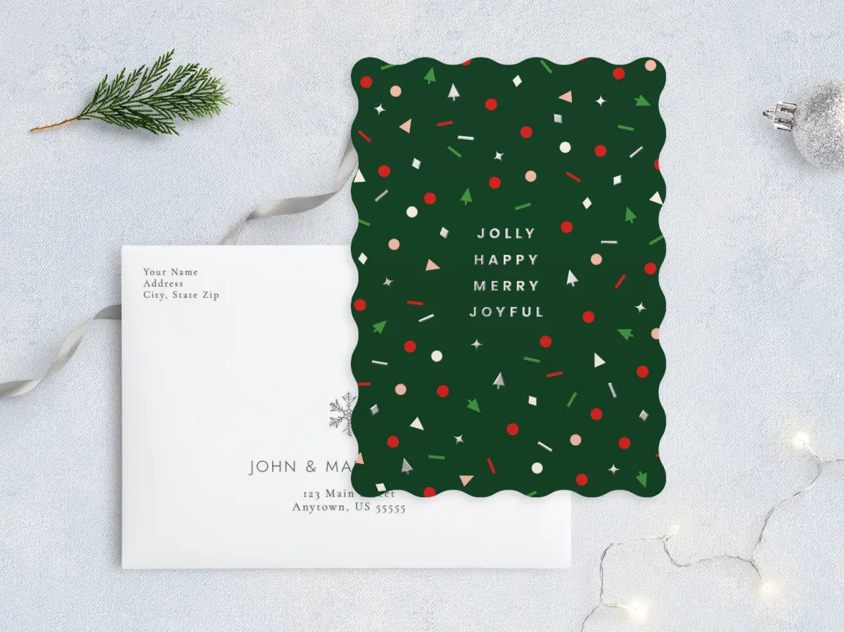 Front with Envelope Design
