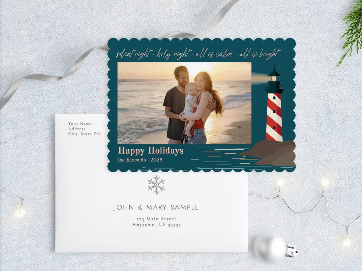 Front with Envelope Design