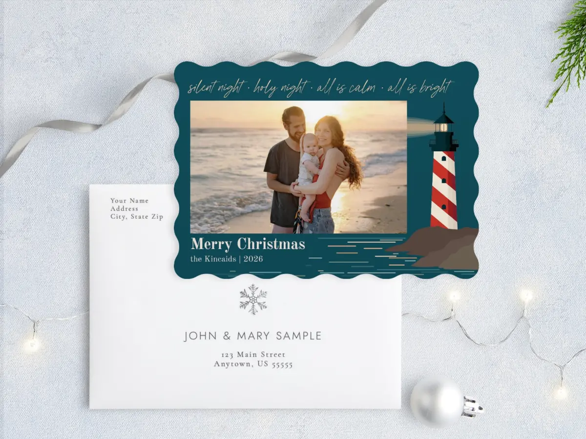 Front with Envelope Design
