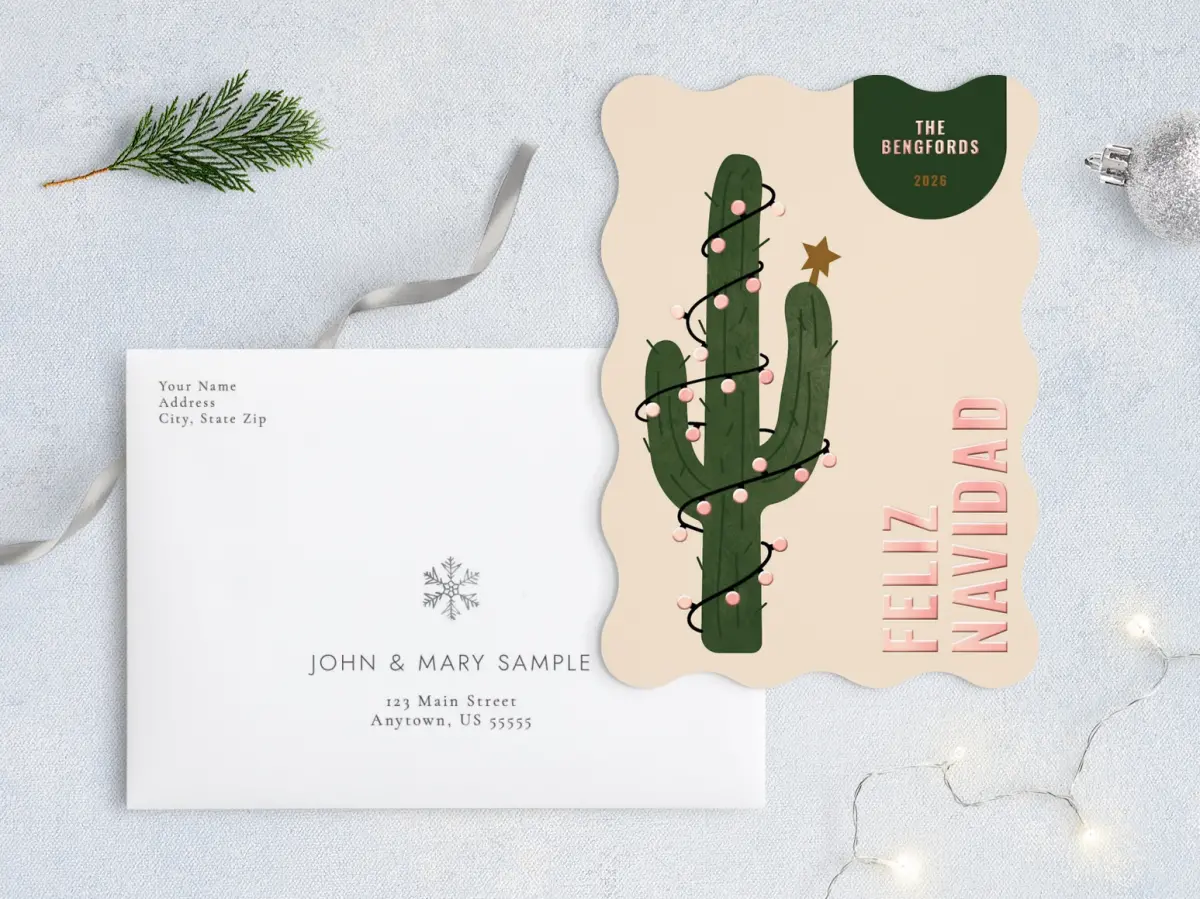 Front with Envelope Design