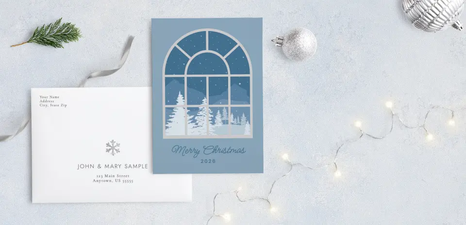 Front with Envelope Design