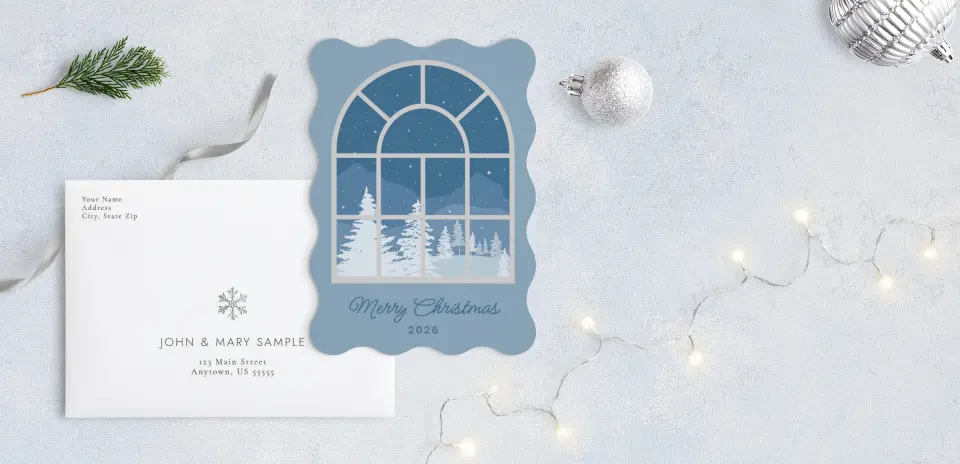 Front with Envelope Design