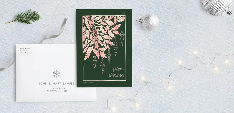 Front with Envelope Design