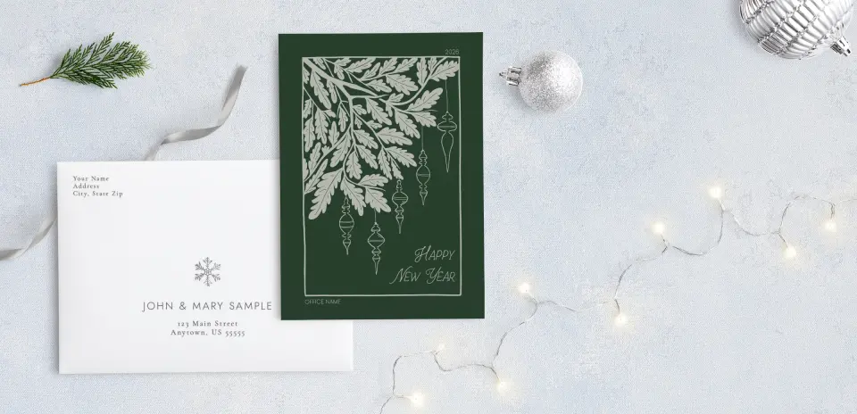 Front with Envelope Design