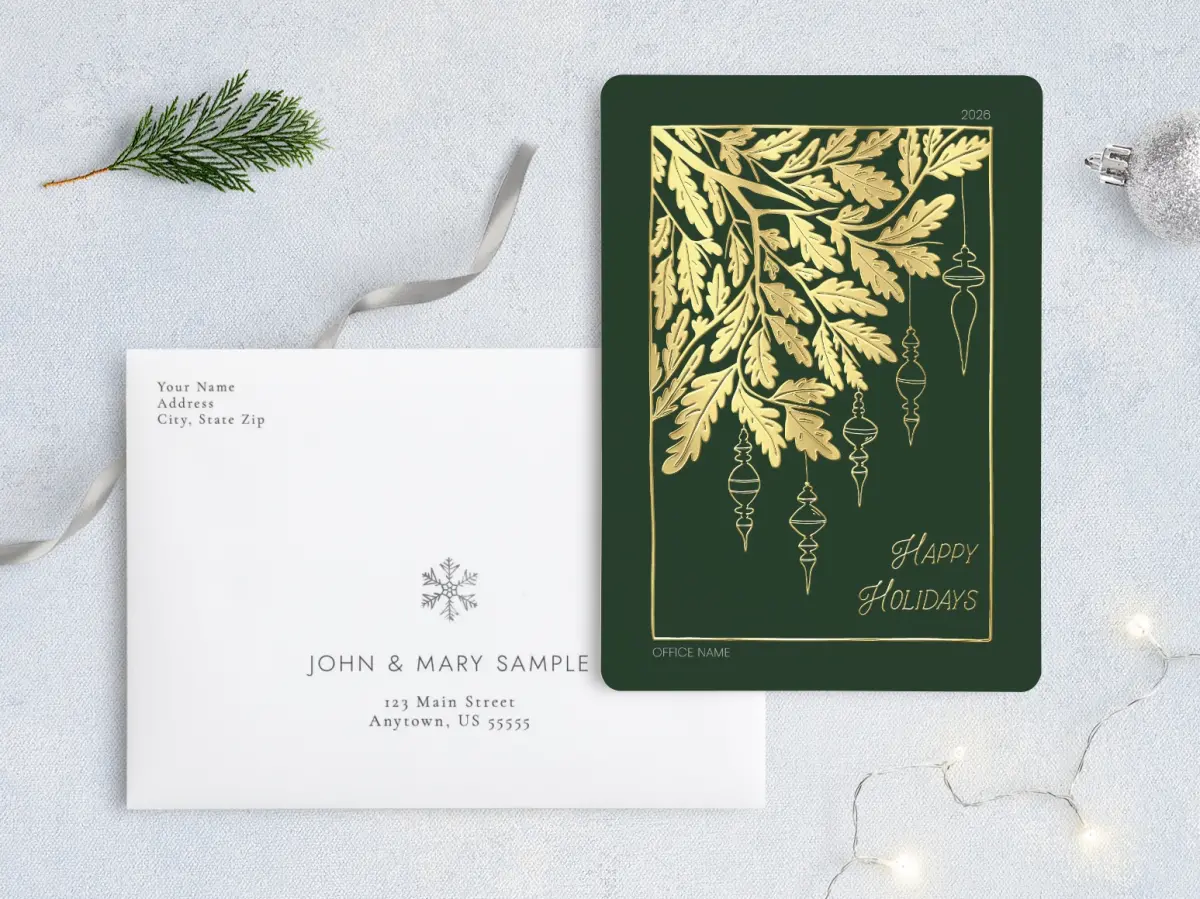 Front with Envelope Design