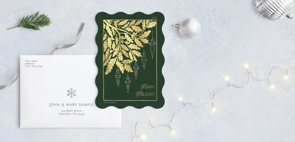 Front with Envelope Design