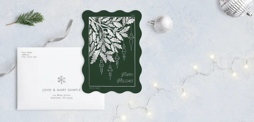 Front with Envelope Design