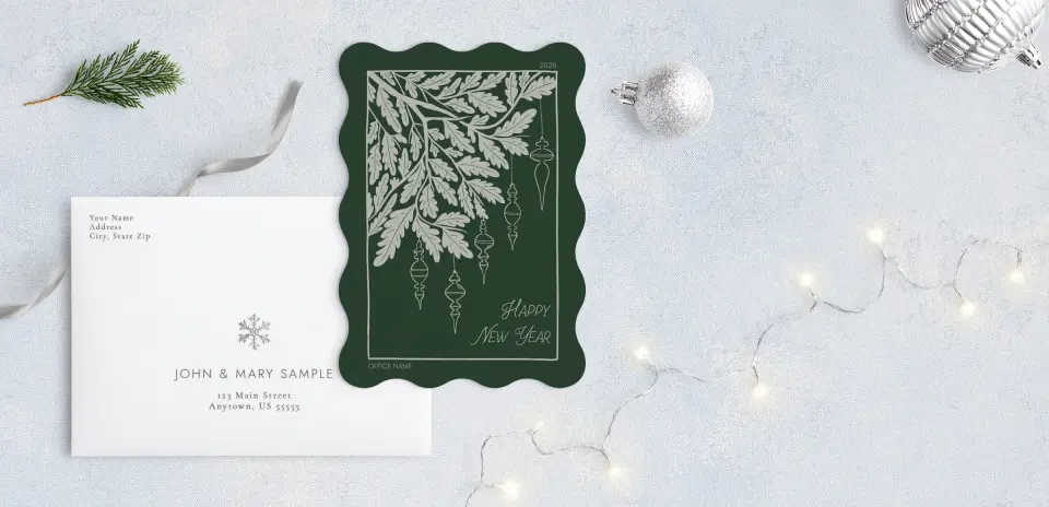 Front with Envelope Design
