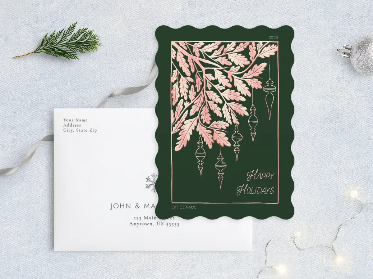 Front with Envelope Design