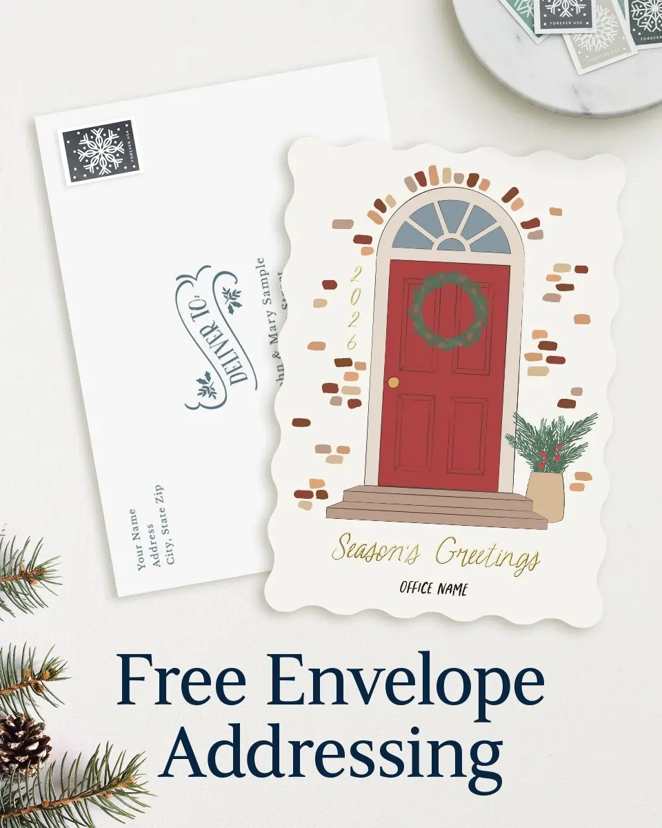 Wavy Christmas Cards
