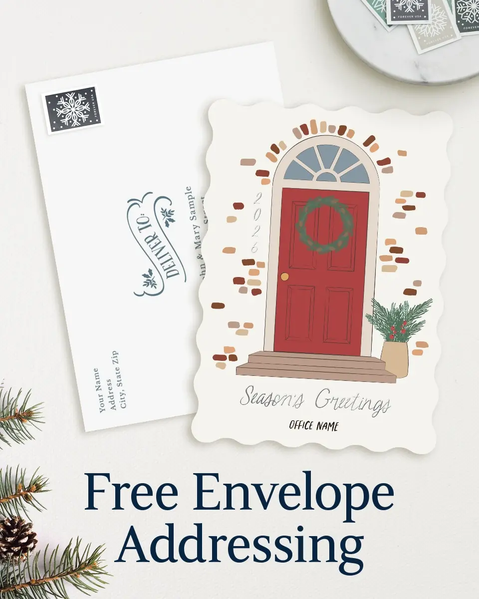 Wavy Christmas Cards