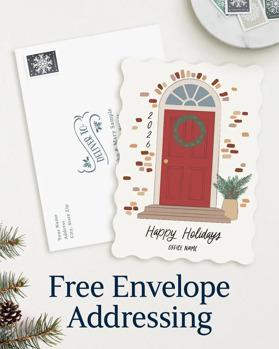 Wavy Christmas Cards