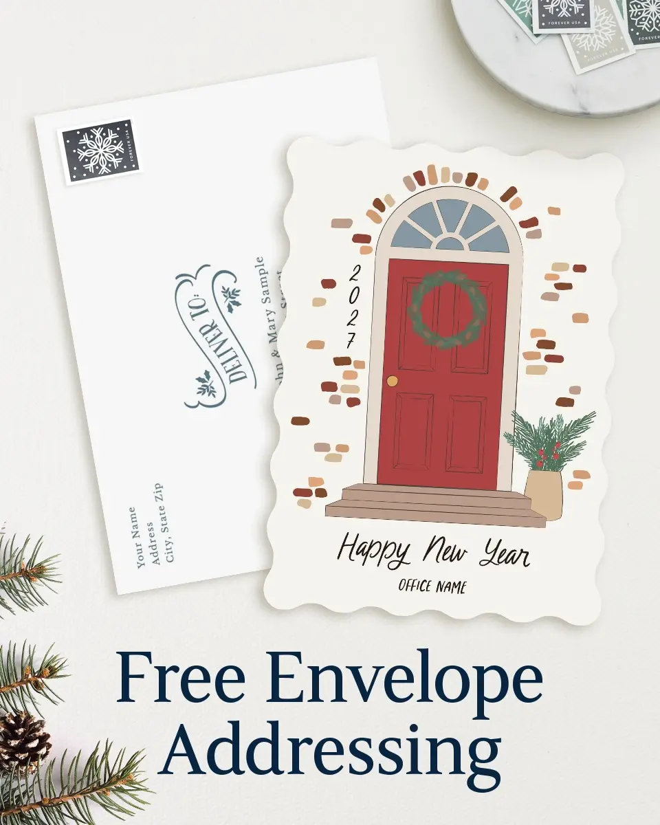 Wavy Christmas Cards