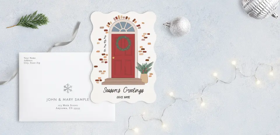 Front with Envelope Design