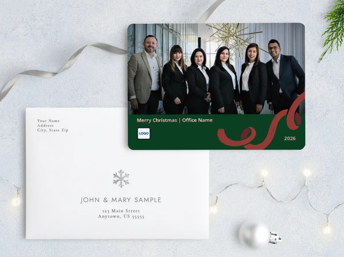Front with Envelope Design
