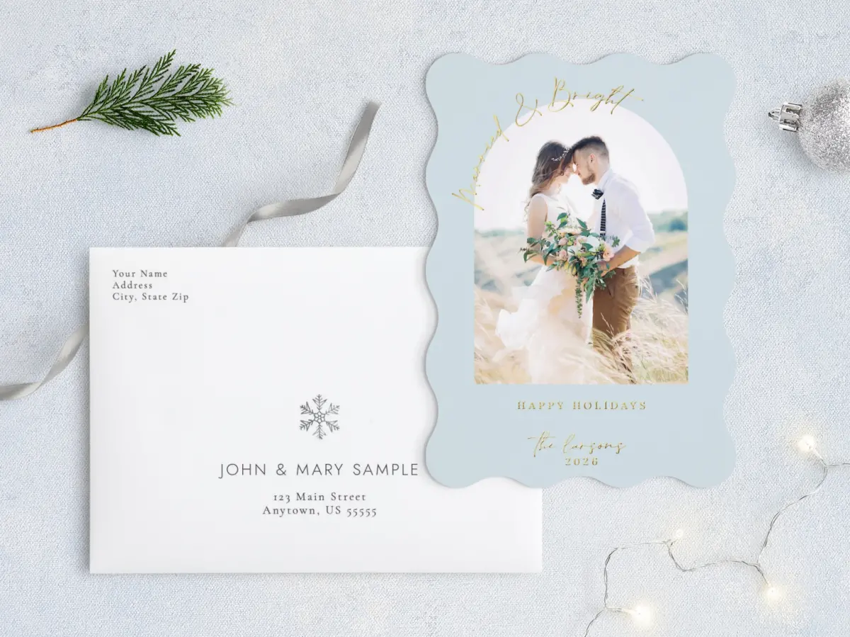 Front with Envelope Design