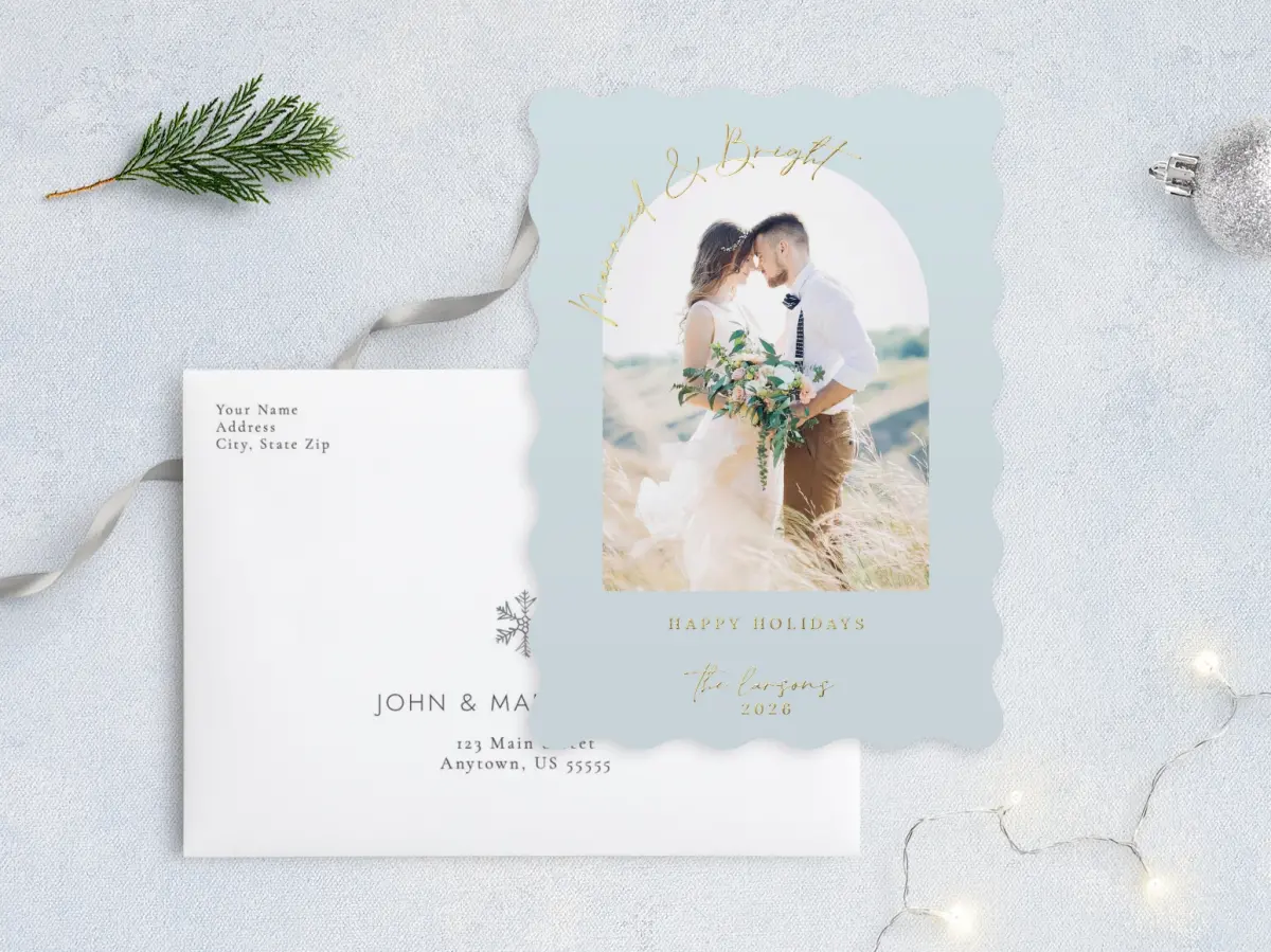 Front with Envelope Design